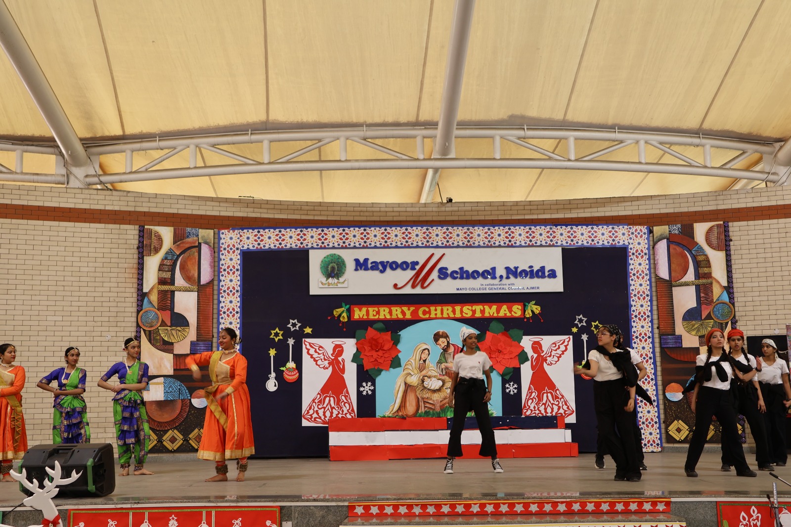A Symphony of Spirit and Rhythm: Mayoor School, Noida Celebrates Christmas and Fusion Dance